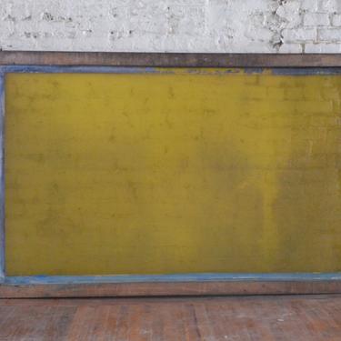 Silk Screen # 2 - &quot;Blank Yellow 2&quot;