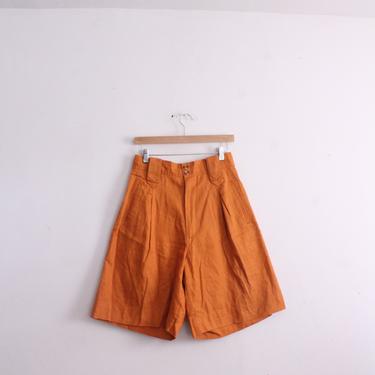 Luxe Orange 90s Long Short 