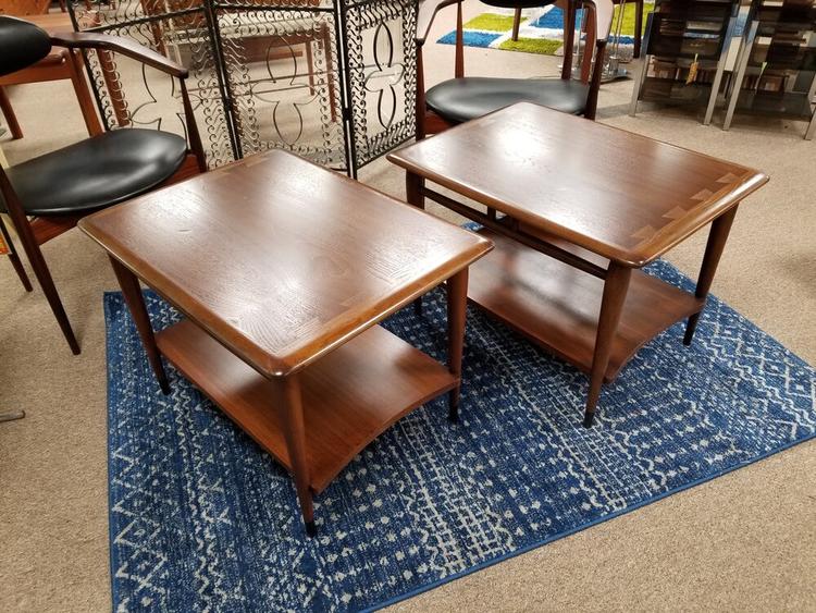 Pair of Mid-Century side tables from the Acclaim collection by Lane