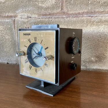 1960s Decca Alarm Clock Radio