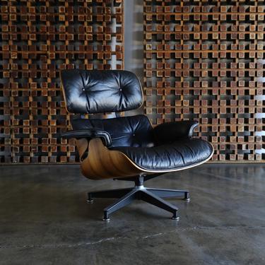 = HOLD = Charles and Ray Eames 670 Rosewood Lounge Chair for Herman Miller circa 1970