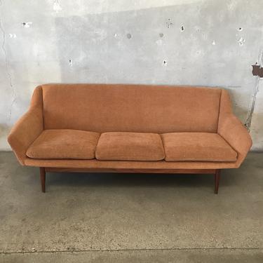 Mid Century Modern Sofa by Gerhard Berg for LK Hjelle Made in Norway