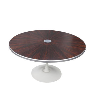 Steen Ostergaard for Poul Cadovius Rosewood Pedestal Dining Table