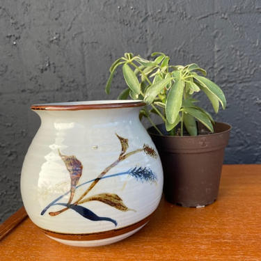 Gloss Ceramic Weed Pot