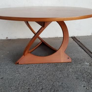 Soren Georg Jensen Danish Modern Round Coffee / Side Table 