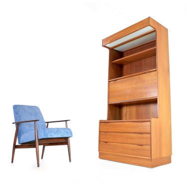 Mid Century Bookcase/Desk Display Unit by Turnidge 
