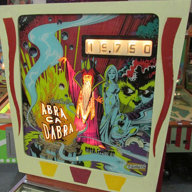 SOLD. Abra Ca Dabra Vintage Pinball Machine