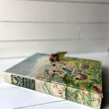 Vintage 1945 Heidi Hardback Book Edition // Vintage Children's Book // Vintage Book Collector, Heidi Lover // Perfect Gift 