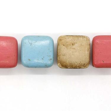 Set of 1.25 in. Square Painted Cabinet Drawer Knobs