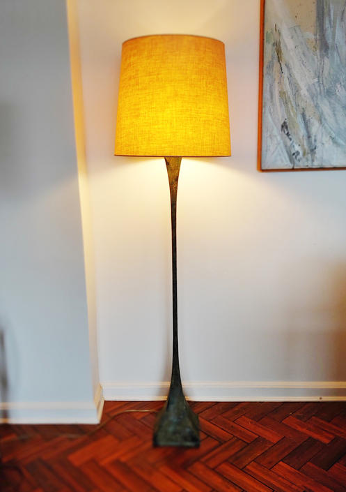 Vintage Deco Bronze Floor Lamp From Mod, Annapolis Lighting Floor Lamps