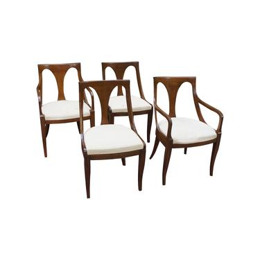 1980s Vintage Kindel Empire Dining Chairs - Set of 4 