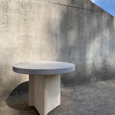 OSO Round Concrete Side Table 