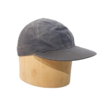 Vintage 1970s Dutch Military Ball Cap | Grey Gray Soft Brim Baseball Hat | S M L soft cap 