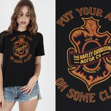 Vintage 80s Harley Davidson T Shirt Harley Put Your Ass Vintage 80s Harley Davidson T Shirt Harley Put Your Ass