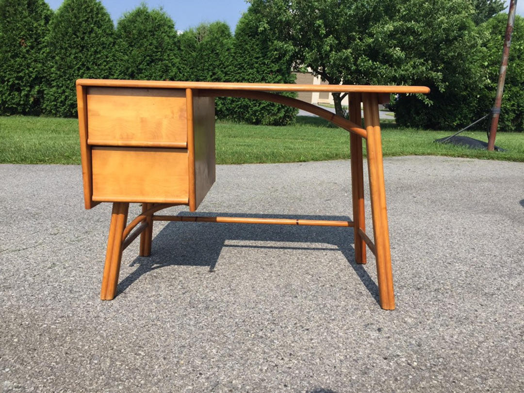 Heywood Wakefield Ashcraft Student Desk By Madmodworldvintage From