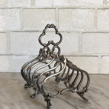 Silver Plated Toast Rack 