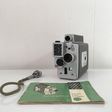 Vintage Kodak Cine Automatic Movie Camera 1950s Made in the USA Film 1960s 