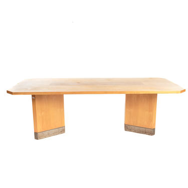 Cabinet Made Contemporary Maple Dining Table