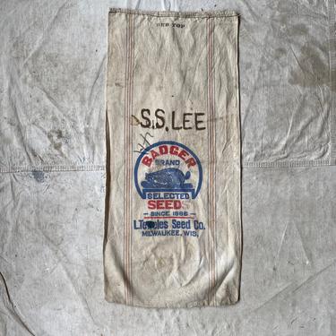 Badger Seamless Milwaukee Seed Sack Denim Patch Royal River Double Sided 
