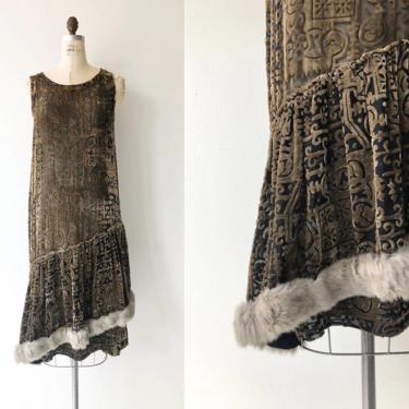Secret History dress | 1920s velvet dress | vintage 20s dress 