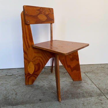 Mario Dal Fabbro Child's Chair in Plywood