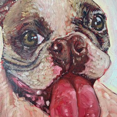 French Bulldog on Canvas 