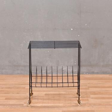 Atomic Wire 2-Tier Record Cart – ONLINE ONLY