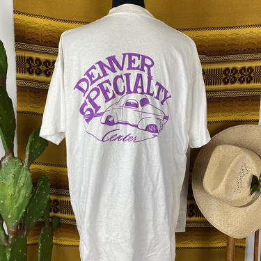 Vintage 1990s Denver Specialty Center Automotive Tshirt 