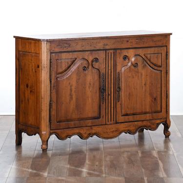 Habersham Rustic French Provincial Sideboard Cabinet