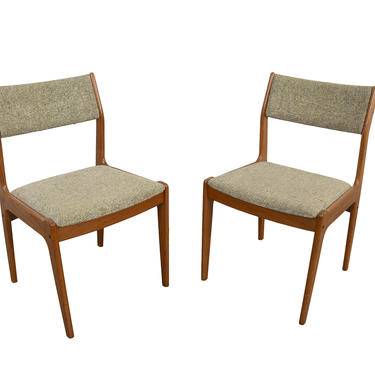 Teak Dining Chairs 4 side Chairs Scandinavia Woodworks Danish Modern 