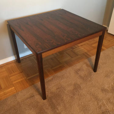 Modern Mid Century Rosewood Side Table 