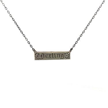 "Darling" Silver Pendent
