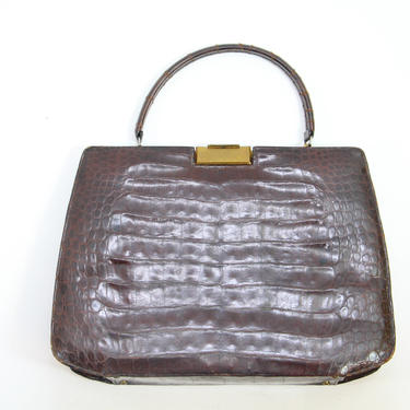 Vintage 1950s  Large Handbag Bag Purse by Bellestone 