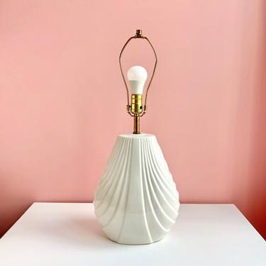 Art Deco Teardrop Lamp 