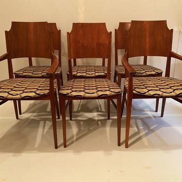 Set of 6 Paul McCobb for Lane dining chairs  c. 1960's 