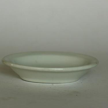 vintage shenango white porcelain soap dish 