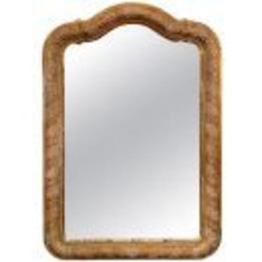 19th Century Arch Topped Louis Philippe Mirror from France