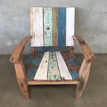 Reclaimed Teak Wood Chair