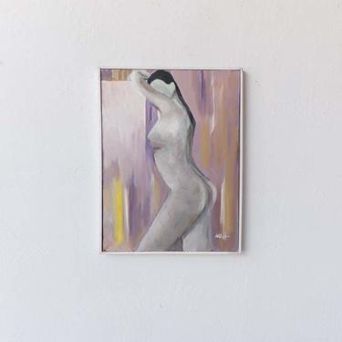 Standing Nude Oil Painting