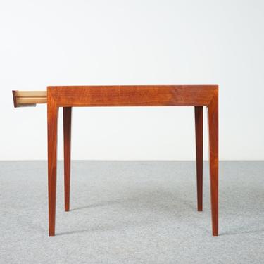Danish Teak Sewing/Side Table, by Severin Hansen - (D914) 