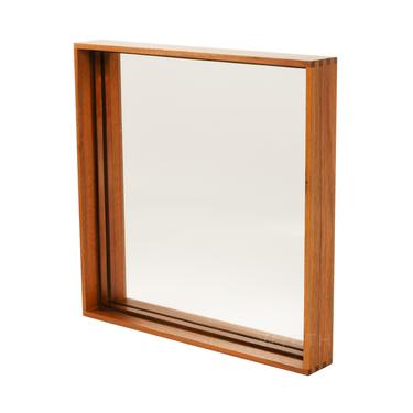 Thin Line Wood Mirror