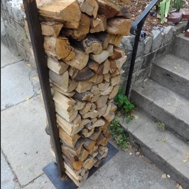 Vertical Steel Firewood Holder