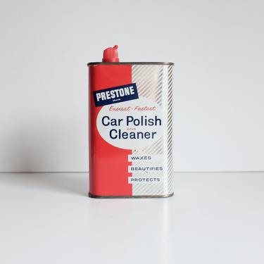 Prestone Car Polish and Cleaner Tin 