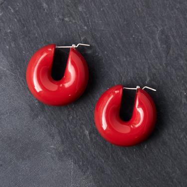 Uncommon Matters Stratus Hoops, Warm Red