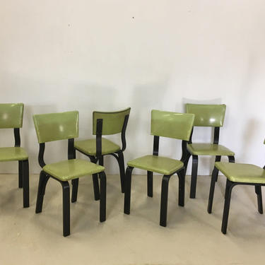 Mid Century Thonet Bentwood Dining Chairs 