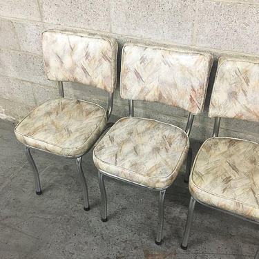 LOCAL PICKUP ONLY ----------------- Vintage Set of 4 Dining Chairs 