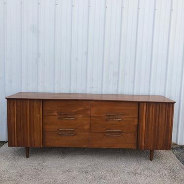 Mid Century Lowboy Dresser by Young Mfg. Co