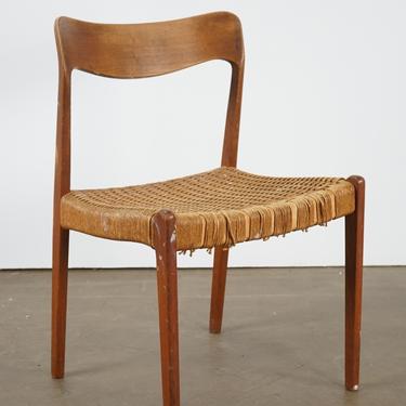 Moller Style Teak Rope Seat chair