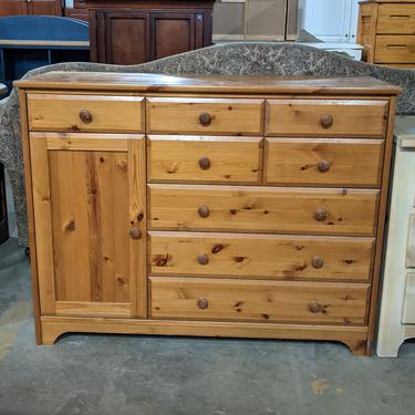 Eight Drawer Dresser with Cabinet