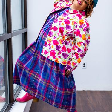 MTYA's Statement Jacket Collection: Bold Colorful Floral Jacket